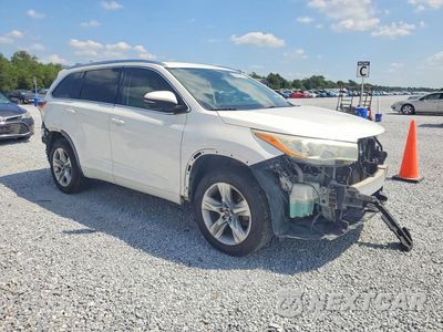 Czwarte zdjęcie samochodu z boku: 2016 TOYOTA HIGHLANDER LIMITED VIN:5TDDKRFH4GS309989 - miniatura