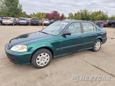 2000 HONDA CIVIC LX 2HGEJ6675YH600631 - główne zdjęcie licytacji z USA - miniatura
