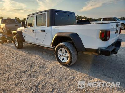 Drugie zdjęcie samochodu z przodu: 2020 JEEP GLADIATOR SPORT VIN:1C6HJTAG3LL115649 - miniatura
