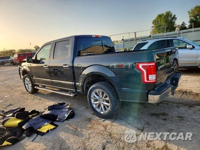 Drugie zdjęcie samochodu z przodu: 2017 FORD F150 SUPERCREW VIN:1FTEW1EG2HFB51334 - miniatura