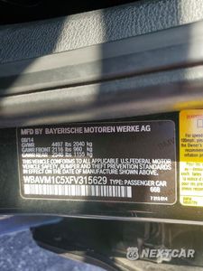 Zdjęcie 13 z 13 samochodu: 2015 BMW X1 SDRIVE28I VIN:WBAVM1C5XFV315629 - miniatura