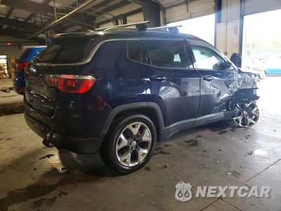 Trzecie zdjęcie samochodu z tyłu: 2019 JEEP COMPASS LIMITED VIN:3C4NJDCB1KT656902 - miniatura