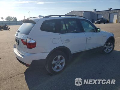 Trzecie zdjęcie samochodu z tyłu: 2007 BMW X3 3.0SI VIN:WBXPC93477WF26244 - miniatura