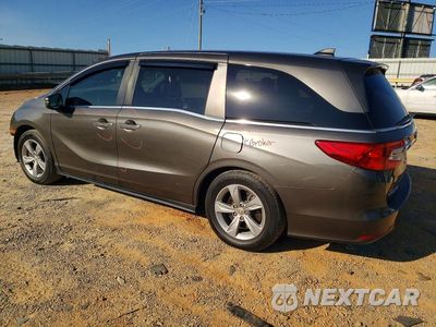 Drugie zdjęcie samochodu z przodu: 2018 HONDA ODYSSEY EXL VIN:5FNRL6H75JB012182 - miniatura