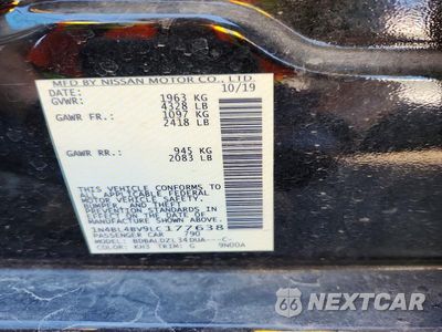 Zdjęcie 13 z 13 samochodu: 2020 NISSAN ALTIMA S VIN:1N4BL4BV9LC177638 - miniatura
