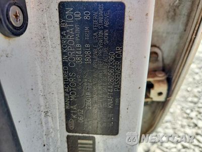 Zdjęcie 12 z 12 samochodu: 2013 KIA FORTE LX VIN:KNAFT4A28D5673360 - miniatura