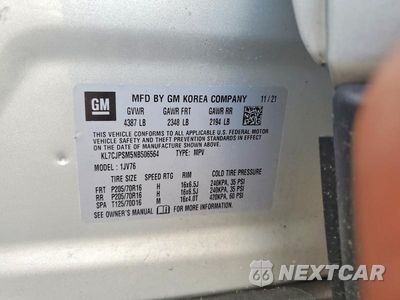 Zdjęcie 13 z 13 samochodu: 2022 CHEVROLET TRAX 1LT VIN:KL7CJPSM5NB506564 - miniatura