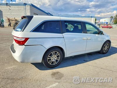 Trzecie zdjęcie samochodu z tyłu: 2013 HONDA ODYSSEY EXL VIN:5FNRL5H65DB021759 - miniatura