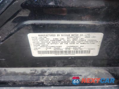 Zdjęcie 12 z 12 samochodu: 2008 INFINITI G35 X VIN:JNKBV61F08M272082 - miniatura