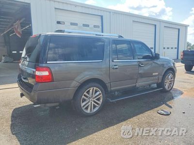 Trzecie zdjęcie samochodu z tyłu: 2016 FORD EXPEDITION EL PLATINUM VIN:1FMJK1LT9GEF21981 - miniatura