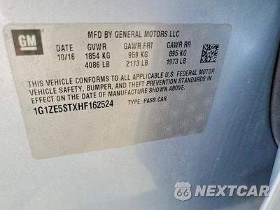 Zdjęcie 12 z 12 samochodu: 2017 CHEVROLET MALIBU LT VIN:1G1ZE5STXHF162524 - miniatura