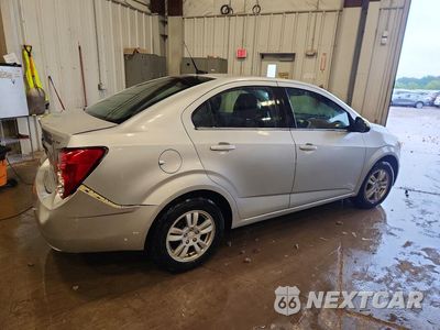 Trzecie zdjęcie samochodu z tyłu: 2014 CHEVROLET SONIC LT VIN:1G1JC5SG1E4101303 - miniatura