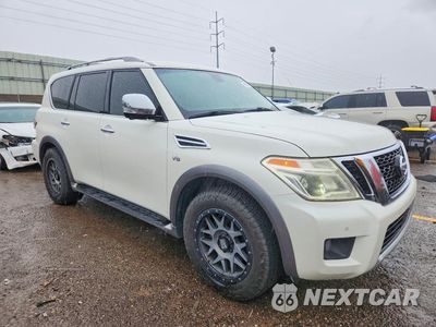 Czwarte zdjęcie samochodu z boku: 2017 NISSAN ARMADA PLATINUM VIN:JN8AY2NE3H9704105 - miniatura