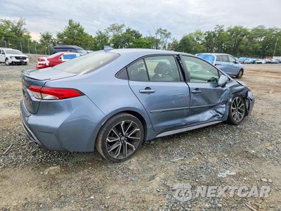 Trzecie zdjęcie samochodu z tyłu: 2020 TOYOTA COROLLA SE VIN:JTDS4RCE1LJ006994 - miniatura