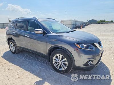 Czwarte zdjęcie samochodu z boku: 2014 NISSAN ROGUE SV VIN:5N1AT2MV8EC845399 - miniatura
