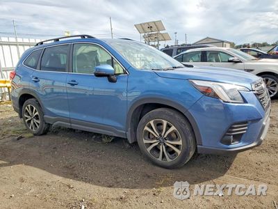 Czwarte zdjęcie samochodu z boku: 2023 SUBARU FORESTER LIMITED VIN:JF2SKAPC5PH410847 - miniatura