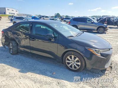 Czwarte zdjęcie samochodu z boku: 2021 TOYOTA COROLLA LE VIN:5YFEPMAE2MP223851 - miniatura