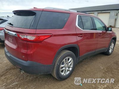 Trzecie zdjęcie samochodu z tyłu: 2018 CHEVROLET TRAVERSE LT VIN:1GNERGKW8JJ162421 - miniatura