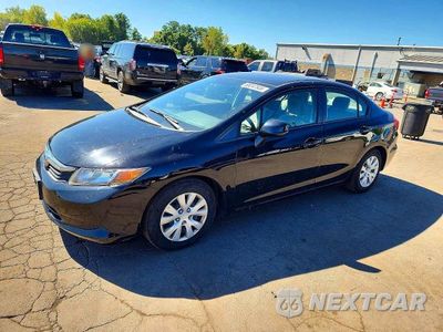 2012 HONDA CIVIC LX 2HGFB2F57CH325460 - główne zdjęcie licytacji z USA - miniatura