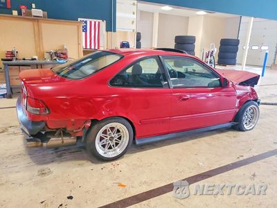 Trzecie zdjęcie samochodu z tyłu: 2000 HONDA CIVIC EX VIN:1HGEJ8140YL075473 - miniatura