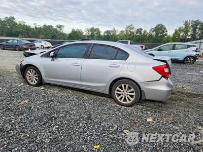 Drugie zdjęcie samochodu z przodu: 2012 HONDA CIVIC EX VIN:2HGFB2F80CH319798 - miniatura