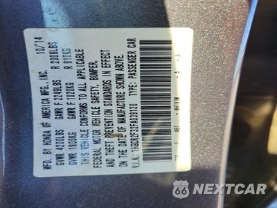 Zdjęcie 12 z 12 samochodu: 2015 HONDA ACCORD LX VIN:1HGCR2F32FA039130 - miniatura