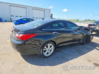 Trzecie zdjęcie samochodu z tyłu: 2013 HYUNDAI SONATA LIMITED VIN:5NPEC4AC1DH643172 - miniatura