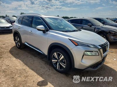 Czwarte zdjęcie samochodu z boku: 2021 NISSAN ROGUE SL VIN:JN8BT3CA8MW400157 - miniatura