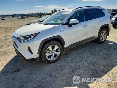2021 TOYOTA RAV4 HYBRID XLE PREMIUM 4T3B6RFV0MU044550 - główne zdjęcie licytacji z USA - miniatura