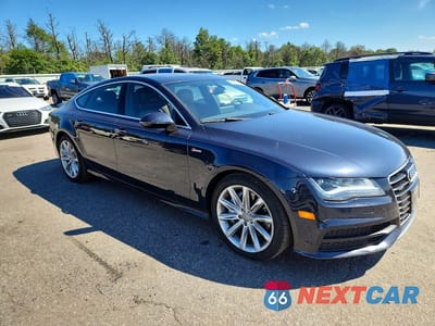 Czwarte zdjęcie samochodu z boku: 2014 AUDI A7 PRESTIGE VIN:WAU2GAFCXEN074402 - miniatura