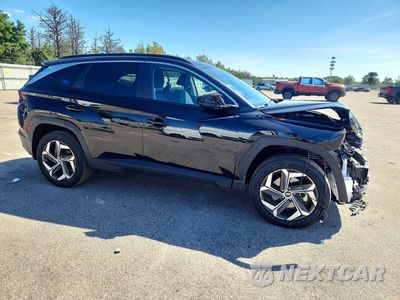 Czwarte zdjęcie samochodu z boku: 2024 HYUNDAI TUCSON SEL VIN:5NMJBCDE4RH423747 - miniatura