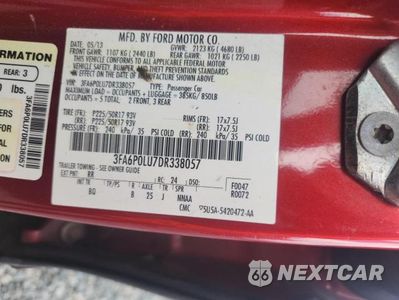 Zdjęcie 12 z 12 samochodu: 2013 FORD FUSION SE HYBRID VIN:3FA6P0LU7DR338057 - miniatura