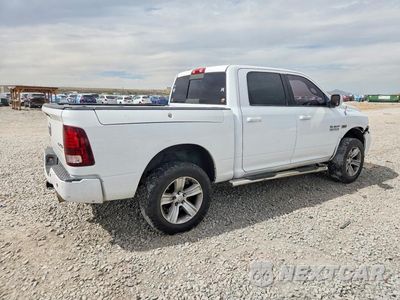 Trzecie zdjęcie samochodu z tyłu: 2013 RAM 1500 SPORT VIN:1C6RR7MT7DS642050 - miniatura