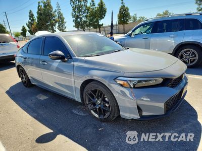 Czwarte zdjęcie samochodu z boku: 2025 HONDA CIVIC SPORT VIN:19XFL2H81SE000090 - miniatura