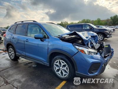 Czwarte zdjęcie samochodu z boku: 2020 SUBARU FORESTER PREMIUM VIN:JF2SKAJC9LH509223 - miniatura