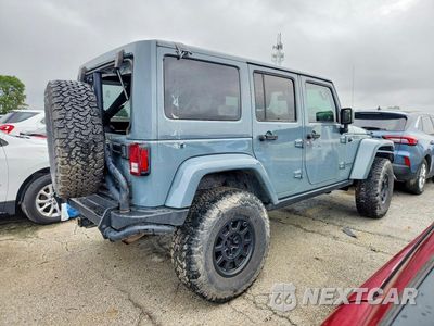 Trzecie zdjęcie samochodu z tyłu: 2015 JEEP WRANGLER UNLIMITED RUBICON VIN:1C4BJWFG3FL715956 - miniatura