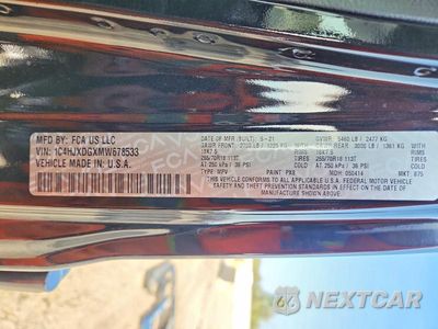 Zdjęcie 14 z 14 samochodu: 2021 JEEP WRANGLER UNLIMITED SPORT VIN:1C4HJXDGXMW678533 - miniatura