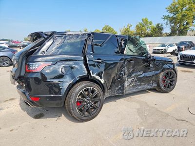 Trzecie zdjęcie samochodu z tyłu: 2022 LAND ROVER RANGE ROVER SPORT HST VIN:SALWS2RU6NA209551 - miniatura