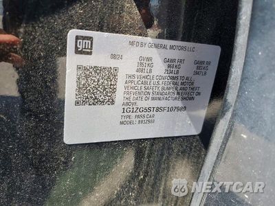 Zdjęcie 12 z 12 samochodu: 2025 CHEVROLET MALIBU RS VIN:1G1ZG5ST8SF107989 - miniatura