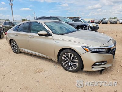 Czwarte zdjęcie samochodu z boku: 2020 HONDA ACCORD TOURING HYBRID VIN:1HGCV3F96LA012465 - miniatura