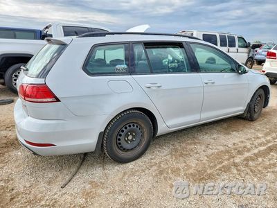 Trzecie zdjęcie samochodu z tyłu: 2018 VOLKSWAGEN GOLF SPORTWAGEN S VIN:3VW717AU9JM768724 - miniatura