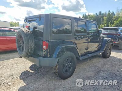 Trzecie zdjęcie samochodu z tyłu: 2012 JEEP WRANGLER UNLIMITED SAHARA VIN:1C4BJWEG1CL279766 - miniatura