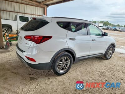 Trzecie zdjęcie samochodu z tyłu: 2018 HYUNDAI SANTA FE SPORT 2.4L VIN:5NMZU3LB6JH059775 - miniatura