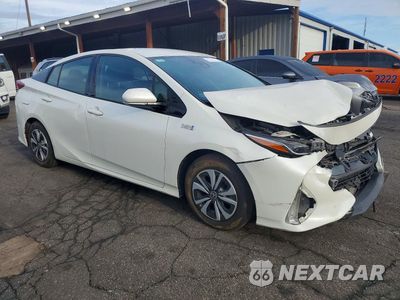 Czwarte zdjęcie samochodu z boku: 2017 TOYOTA PRIUS PRIME PREMIUM VIN:JTDKARFPXH3024587 - miniatura