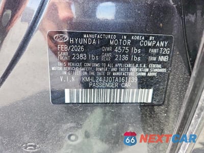 Zdjęcie 12 z 12 samochodu: 2026 HYUNDAI SONATA HYBRID BLUE VIN:KMHL24JJ0TA161139 - miniatura