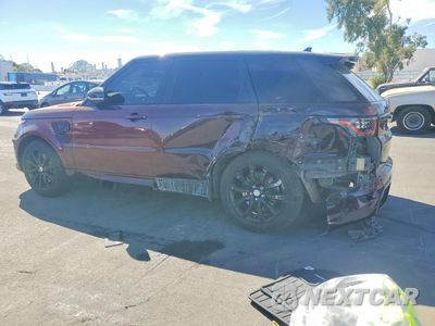 Drugie zdjęcie samochodu z przodu: 2016 LAND ROVER RANGE ROVER SPORT SC VIN:SALWR2EF8GA599672 - miniatura