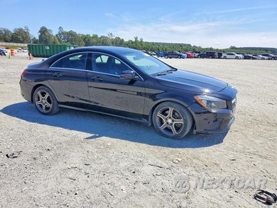 Czwarte zdjęcie samochodu z boku: 2016 MERCEDES-BENZ CLA 250 4MATIC VIN:WDDSJ4GB0GN339106 - miniatura