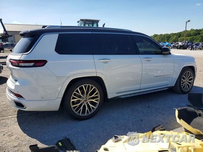 Trzecie zdjęcie samochodu z tyłu: 2022 JEEP GRAND CHEROKEE L SUMMIT VIN:1C4RJKET7N8530218 - miniatura