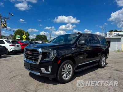 Drugie zdjęcie samochodu z przodu: 2022 GMC YUKON SLT VIN:1GKS2BKT7NR237808 - miniatura