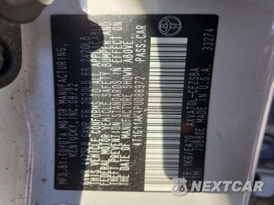 Zdjęcie 13 z 13 samochodu: 2023 TOYOTA CAMRY SE VIN:4T1G11AK4PU088972 - miniatura